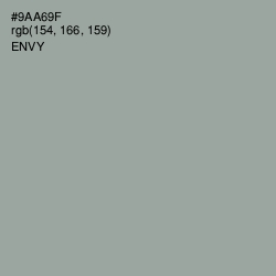 #9AA69F - Envy Color Image
