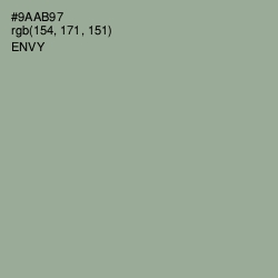 #9AAB97 - Envy Color Image