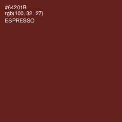 #64201B - Espresso Color Image