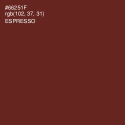 #66251F - Espresso Color Image