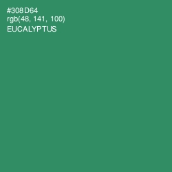 #308D64 - Eucalyptus Color Image