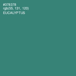 #378378 - Eucalyptus Color Image