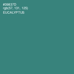 #39837D - Eucalyptus Color Image