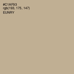 #C1AF93 - Eunry Color Image