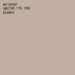 #C1AF9F - Eunry Color Image
