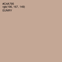 #C4A795 - Eunry Color Image