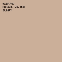 #CBAF99 - Eunry Color Image