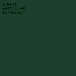 #1B412C - Everglade Color Image