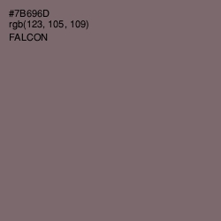 #7B696D - Falcon Color Image