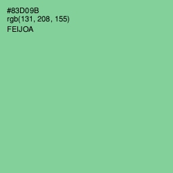 #83D09B - Feijoa Color Image