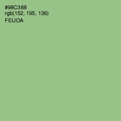 #98C388 - Feijoa Color Image