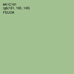 #A1C191 - Feijoa Color Image