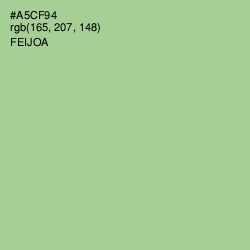 #A5CF94 - Feijoa Color Image