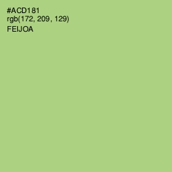 #ACD181 - Feijoa Color Image