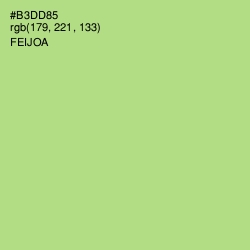 #B3DD85 - Feijoa Color Image