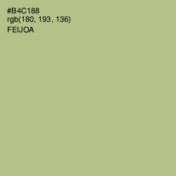 #B4C188 - Feijoa Color Image