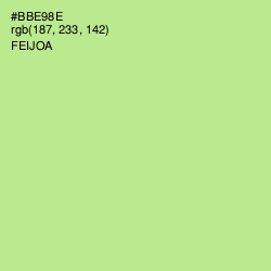#BBE98E - Feijoa Color Image