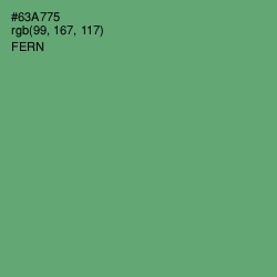 #63A775 - Fern Color Image