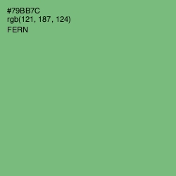#79BB7C - Fern Color Image