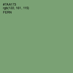 #7AA173 - Fern Color Image