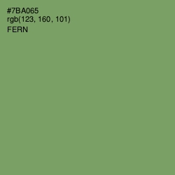 #7BA065 - Fern Color Image