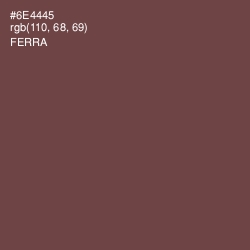 #6E4445 - Ferra Color Image