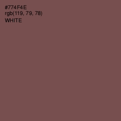 #774F4E - Ferra Color Image