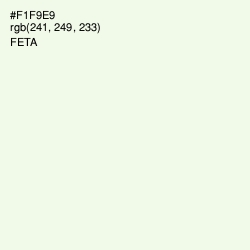 #F1F9E9 - Feta Color Image