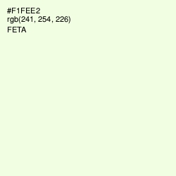 #F1FEE2 - Feta Color Image