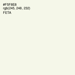 #F5F8E8 - Feta Color Image