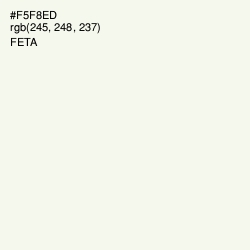 #F5F8ED - Feta Color Image