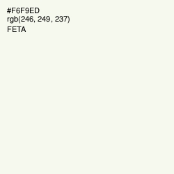 #F6F9ED - Feta Color Image