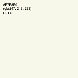 #F7F8E9 - Feta Color Image