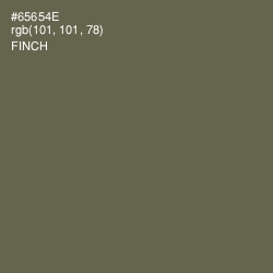 #65654E - Finch Color Image