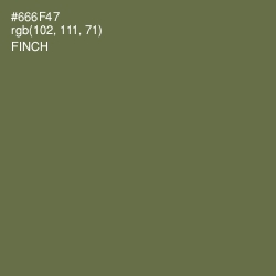 #666F47 - Finch Color Image