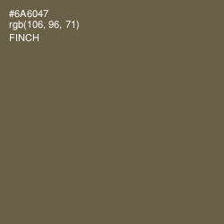 #6A6047 - Finch Color Image