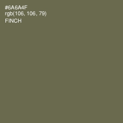#6A6A4F - Finch Color Image