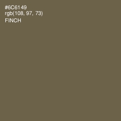 #6C6149 - Finch Color Image