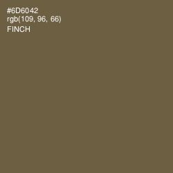 #6D6042 - Finch Color Image
