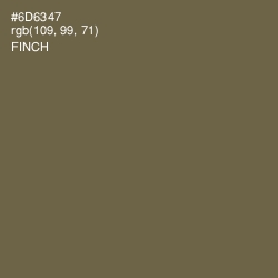#6D6347 - Finch Color Image