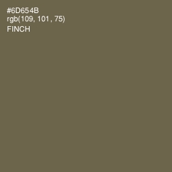 #6D654B - Finch Color Image