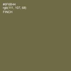 #6F6B44 - Finch Color Image