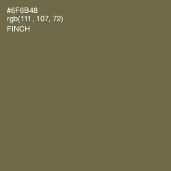 #6F6B48 - Finch Color Image