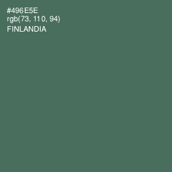 #496E5E - Finlandia Color Image