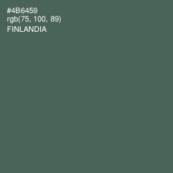 #4B6459 - Finlandia Color Image