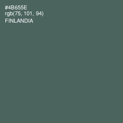 #4B655E - Finlandia Color Image
