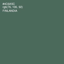 #4C6A5C - Finlandia Color Image