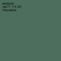 #4D6E5C - Finlandia Color Image