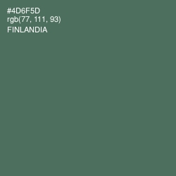 #4D6F5D - Finlandia Color Image