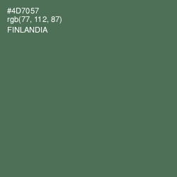 #4D7057 - Finlandia Color Image